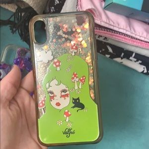 Valfre Mushroom squishy glitter iPhone case